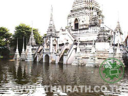 ภาพประกอบ ข่าวสาร ข่าวทั่วไป : มท.1ลุยน้ำท่วมอุทัย-สุพรรณฯ ซ่อมโบราณสถาน 181 ล้าน